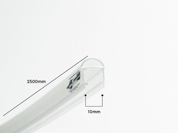 "O"-förmige PVC-Dichtung für Glasvorhänge