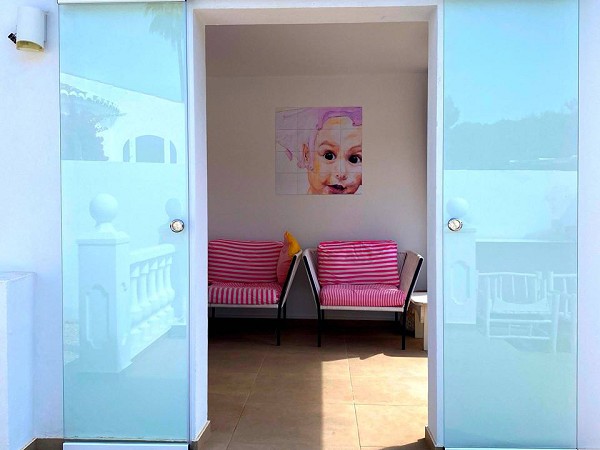 Cerramiento corredero en Moraira
